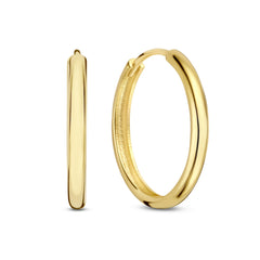 Isabel Bernard Rivoli Morgane 14 carat Gold Hoop Earrings IB360266