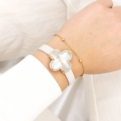 OOZOO Timepieces Moonbeam Clover Women's Watch C11521