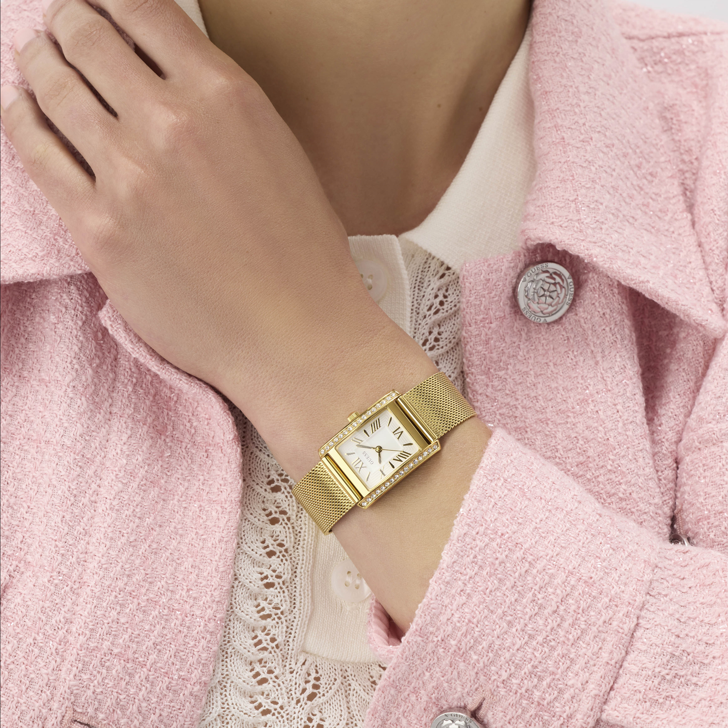 Guess Bonnet Silver Women's Watch GW0997L2