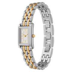 Michael Kors Essex Rectangular White Dial Watch MK4999