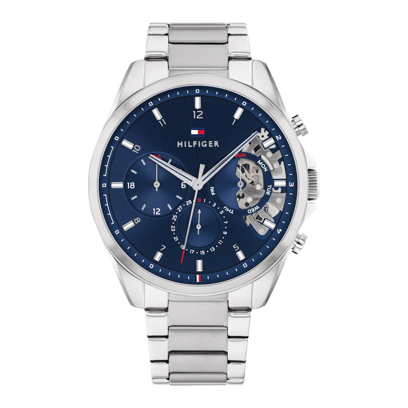 Tommy Hilfiger Hommes Montre Argent TH1710448-zoom-