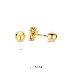 Beloro Jewels Regalo d'Amore 9 karat ear studs gift set BO90044