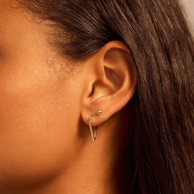 Beloro Jewels Della Spiga  Creoles Or 9 carats BO360082-zoom-