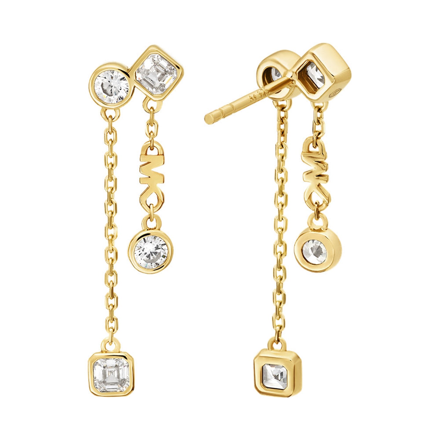 Michael Kors Brilliance Gold Coloured Earrings MKC1773710