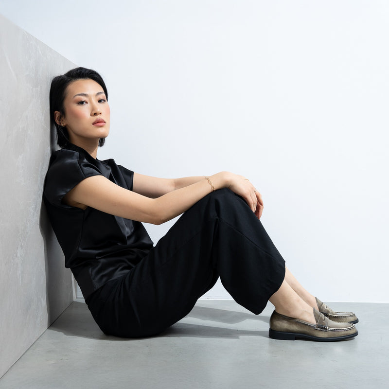 Isabel Bernard Vendôme Blandine mocassins en cuir spazzolato crème IB51015-638-39-zoom-