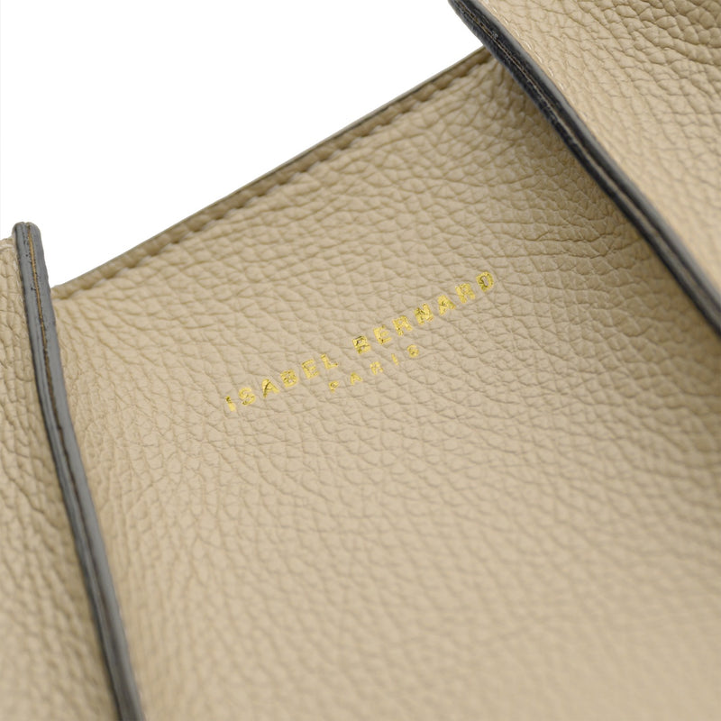 Isabel Bernard Femme Forte Sac à Bandoulière Taupe IB25074-078-zoom-