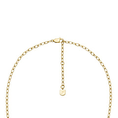 Fossil Sadie Gold Coloured Necklace JF04829710