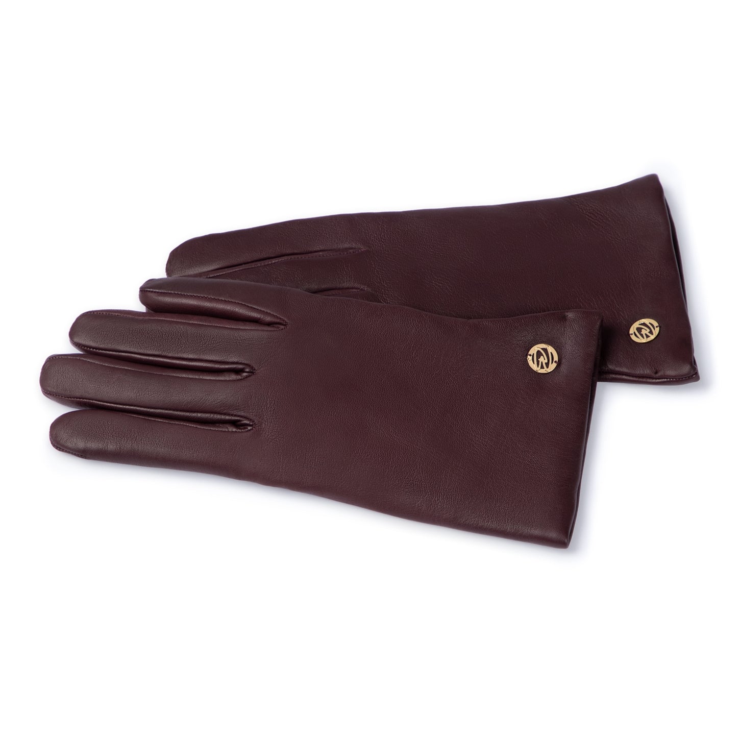 Isabel Bernard Honoré Eleanor dark brown goatskin leather gloves IB67000-331-8