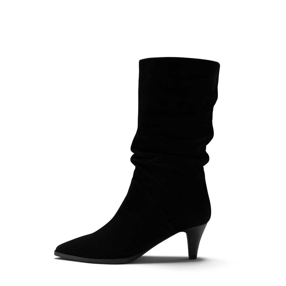 Isabel Bernard Vendôme Margot Black Suede Boots IB54005-101-37