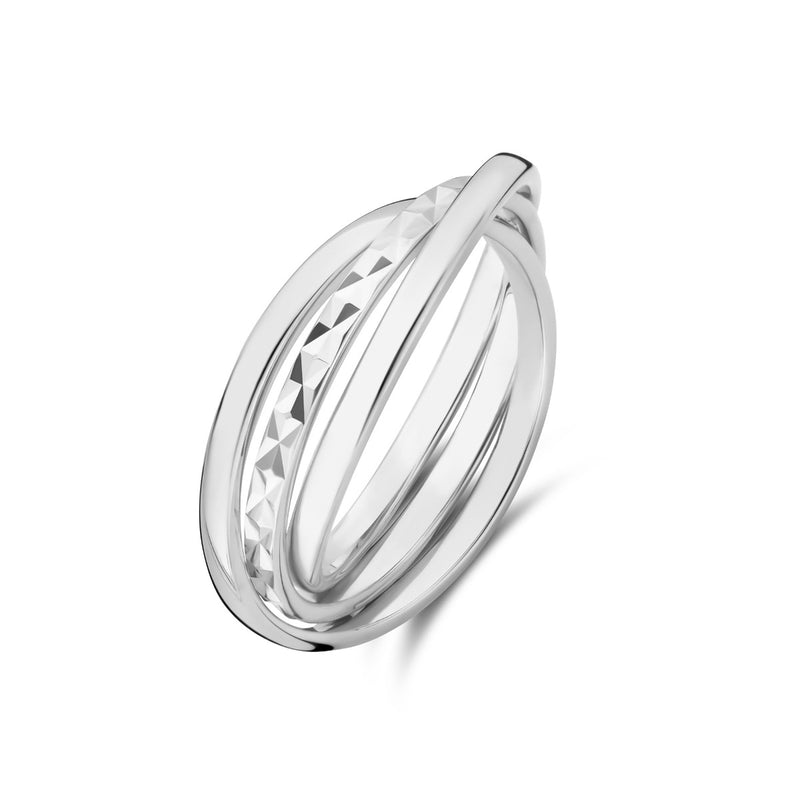 Parte di Me Ponte Vecchio Bague Lucilla en argent sterling 925 avec diamants taille Ponte Vecchio PDM33073-48-zoom-