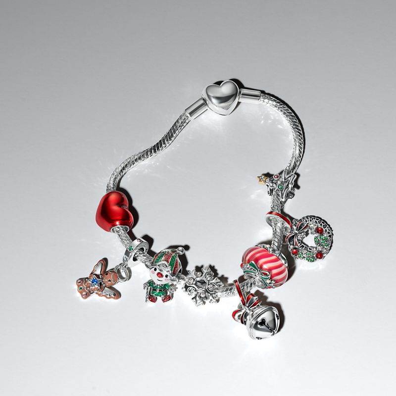 Pandora Moments Gold Plated Christmass Tree Charm 764248C01-zoom-