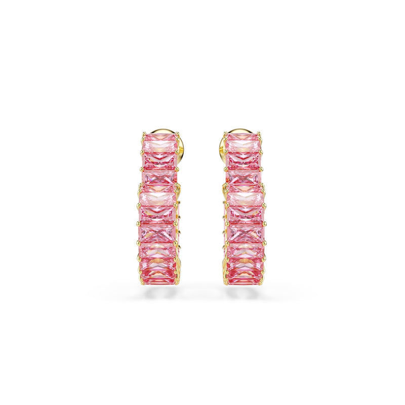 Swarovski Matrix Clous d'oreilles couleur or Matrix 5706340-zoom-