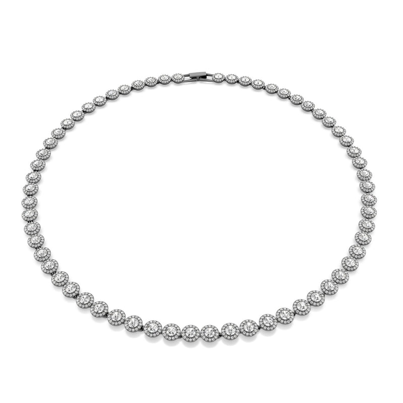 Swarovski Unisexe Collier Gris 5681057-zoom-