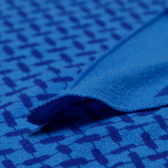 Lala Berlin Blue Cashmere Scarf 2001-A0533929