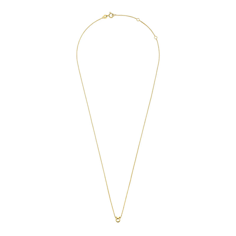 Isabel Bernard Étoiles d’Or Taurus 14 Carat Gold Venetian Necklace With Horoscope IB340179-zoom-