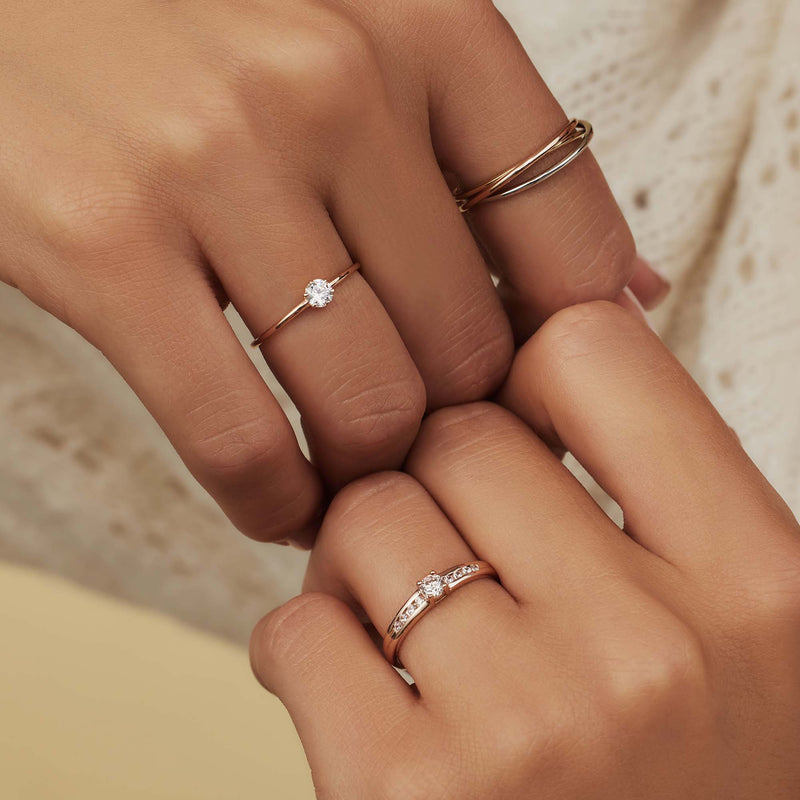 Isabel Bernard La Concorde Bague Or rose 14 carats IB330025-48-zoom-