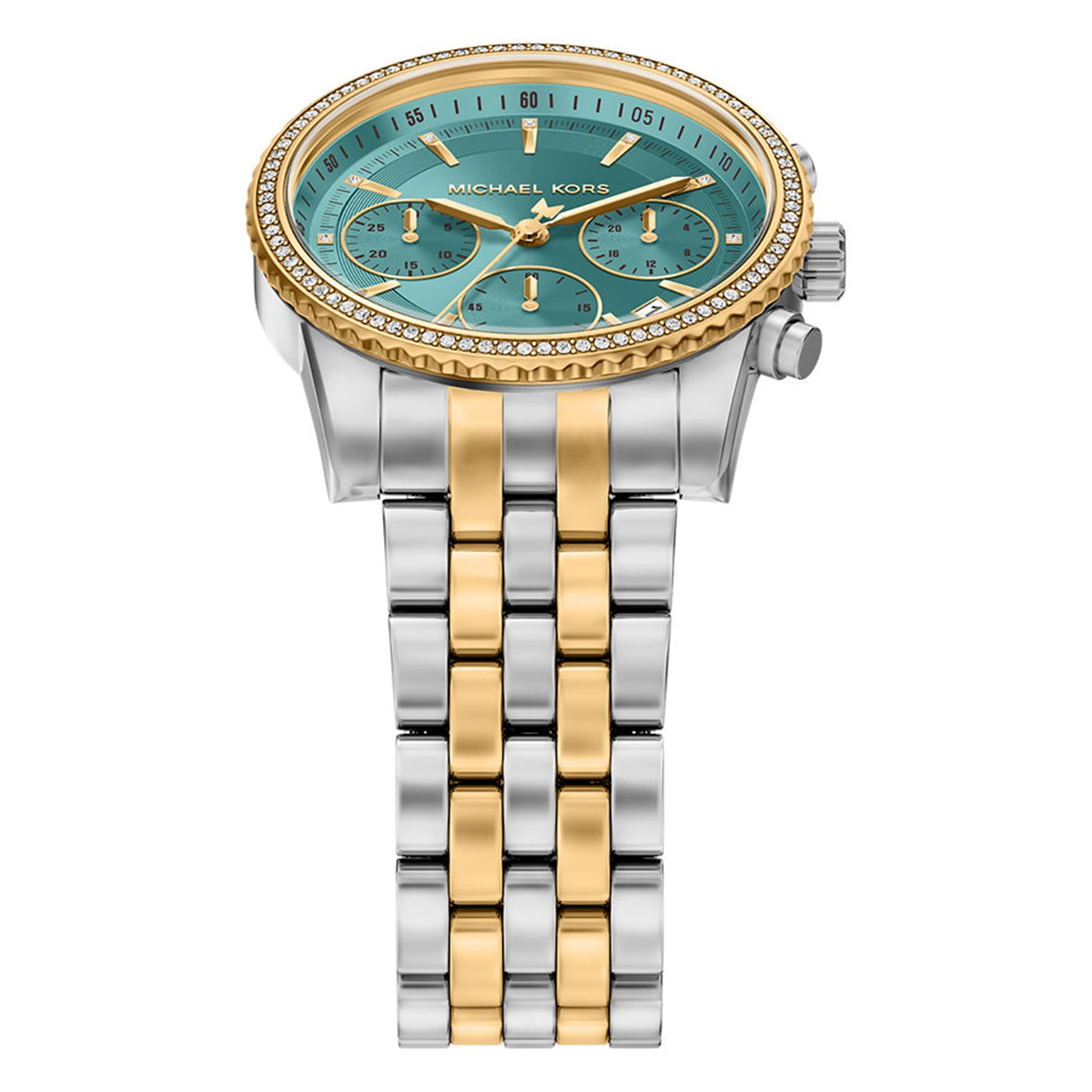 Michael Kors Bryant Round Blue Dial Watch MK7582