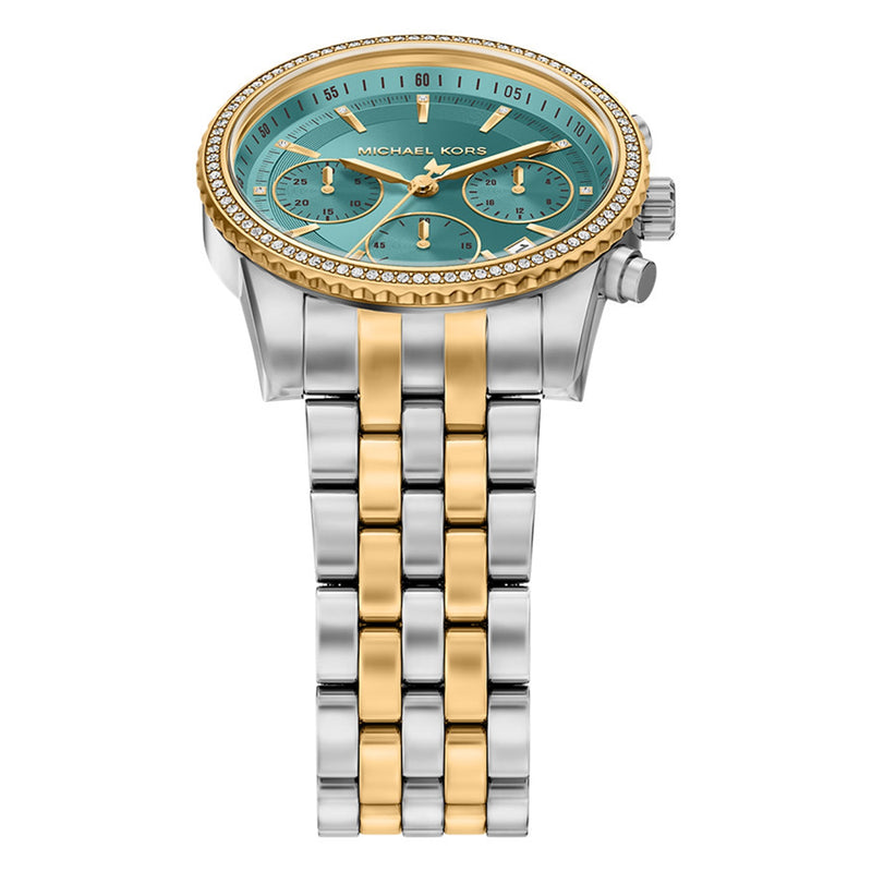 Michael Kors Bryant Round Blue Dial Watch MK7582-zoom-