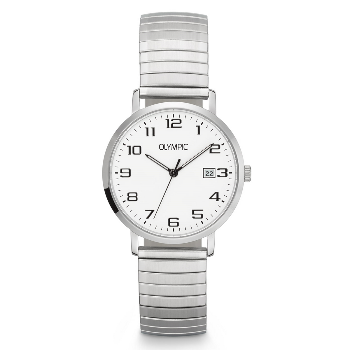 Olympic Lucas Silver Men's Watch OL26HSS323