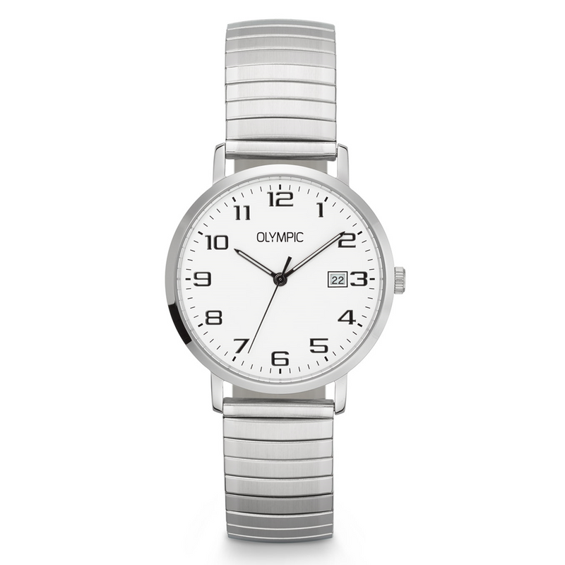 Olympic Lucas Silver Men's Watch OL26HSS323-zoom-