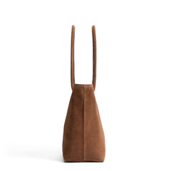 Isabel Bernard Honoré Elin Brown Suede shoulder bag IB25111-130