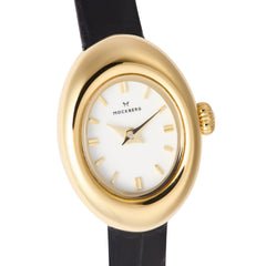 Mockberg Belle Oval Petite Leather Women's Watch MB1412