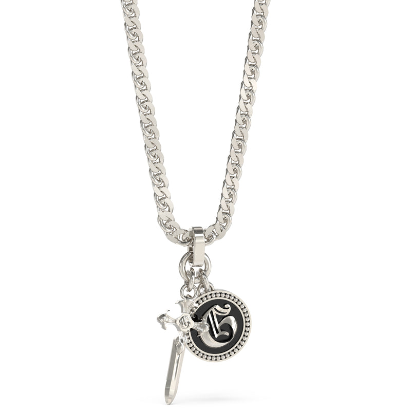 GUESS Collier Argent JUMN04023JWSTBKT-U-zoom-