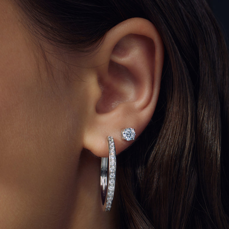 Parte Di Me Santa Maria Femmes Créoles Argent PDM36075-zoom-