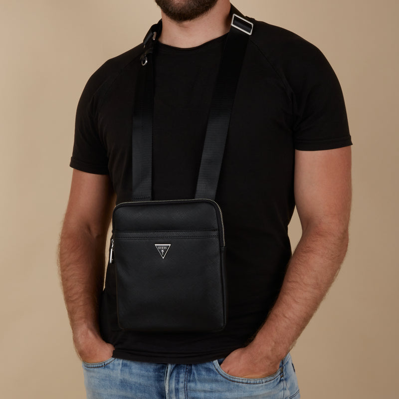 GUESS Certosa Sac Besace Noir HMECSA-P3123-BLA-zoom-