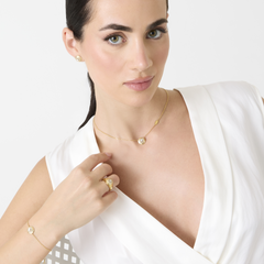 Guess Sparks Gold-coloured Bracelet JUBB06288JWYGS