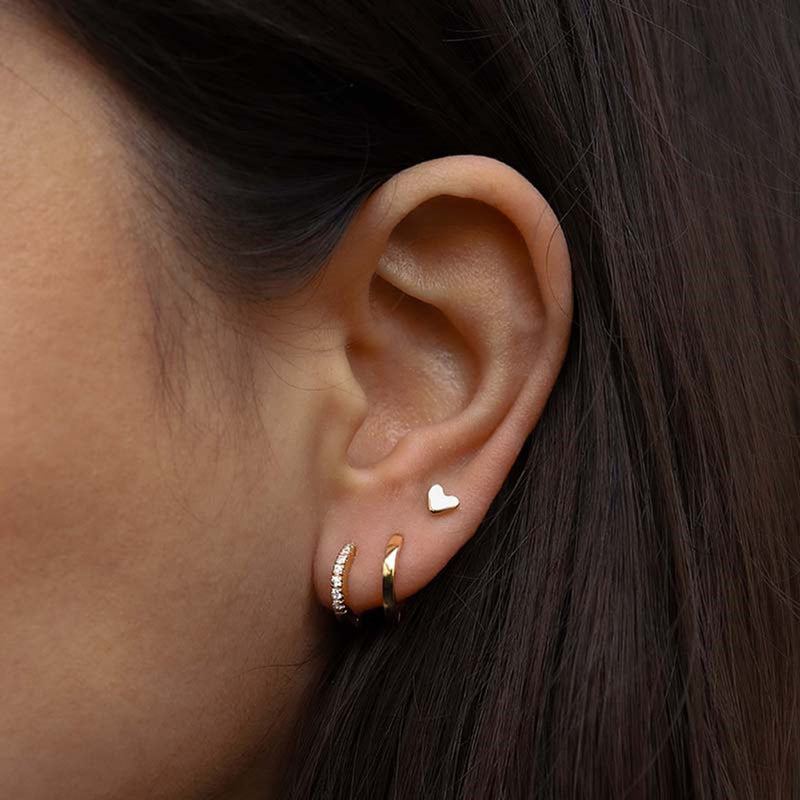 Karma Femmes Earparty Plaqué or 14 carats EPV01GP-zoom-