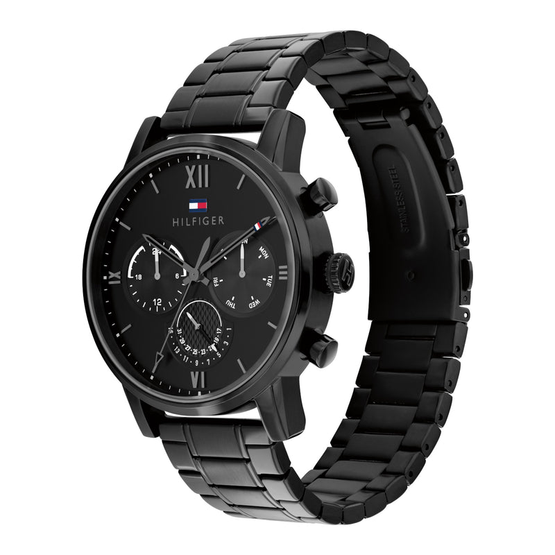 Tommy Hilfiger Hommes Montre Noir TH1791879-zoom-