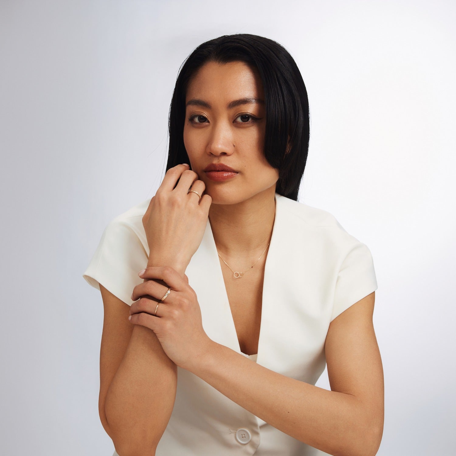 Isabel Bernard Le Marais Merle 14 Carat Gold Ring IB330051-60