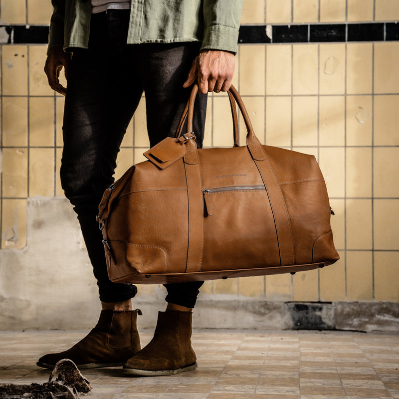 The Chesterfield Brand Portsmouth  Sac de Voyage Cognac C20.001731-zoom-