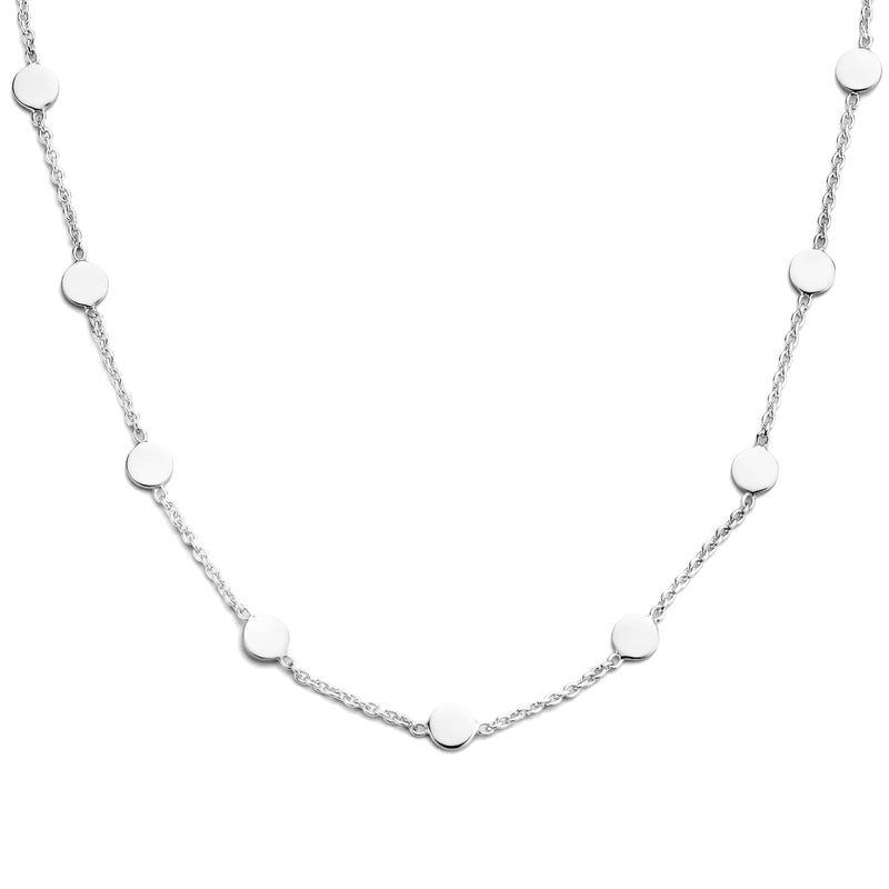 Violet Hamden Luna Ras-du-Cou en Argent 925 Sterling avec Lunes VH15002-zoom-