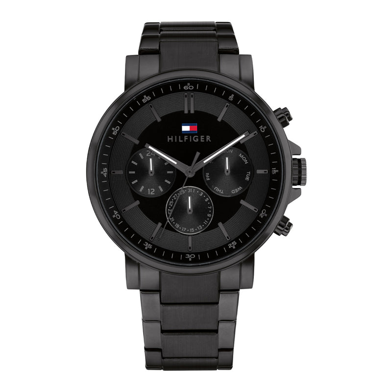 Tommy Hilfiger Tyson Hommes Montre Noir TH1710590-zoom-