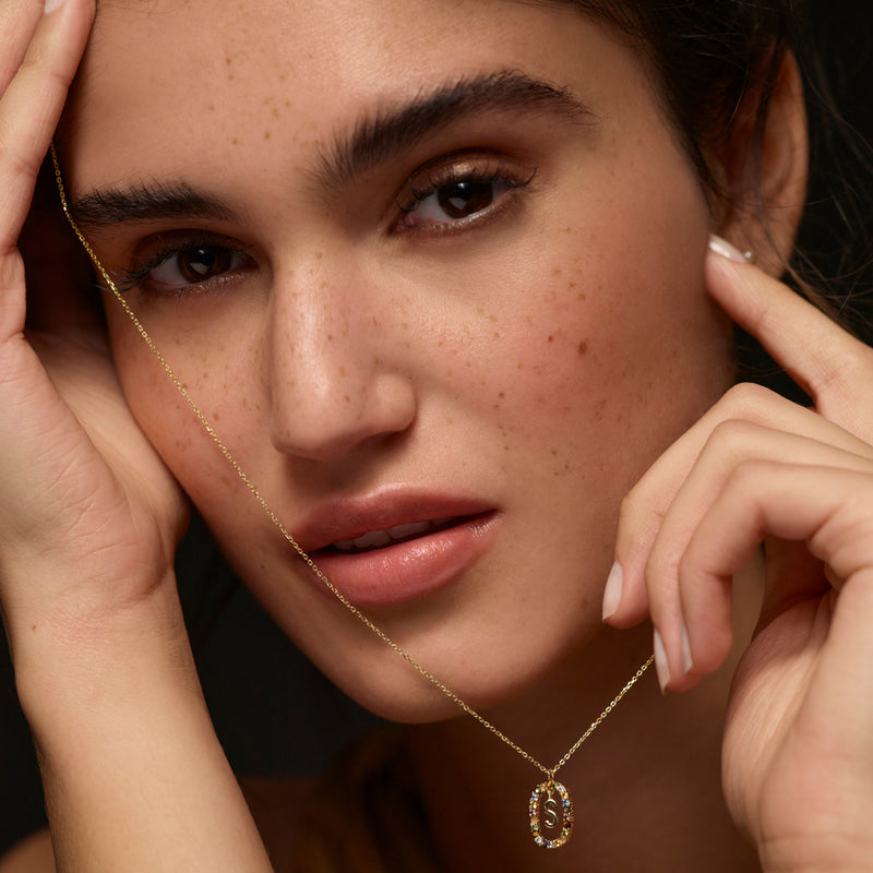 P D Paola Femmes Collier Plaqué or 14 carats CO01-281-U-zoom-