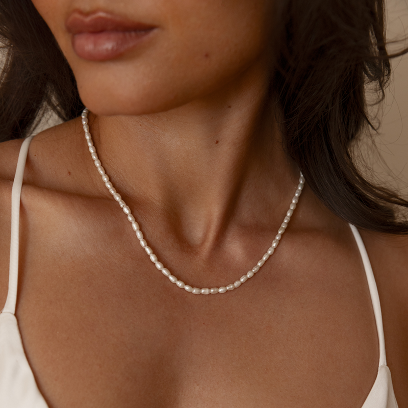 Mockberg Pearl Necklace MB1619-zoom-