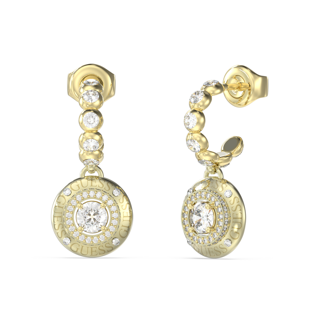 Guess Sparks Gold-coloured Earrings JUBE06284JWYGT-U