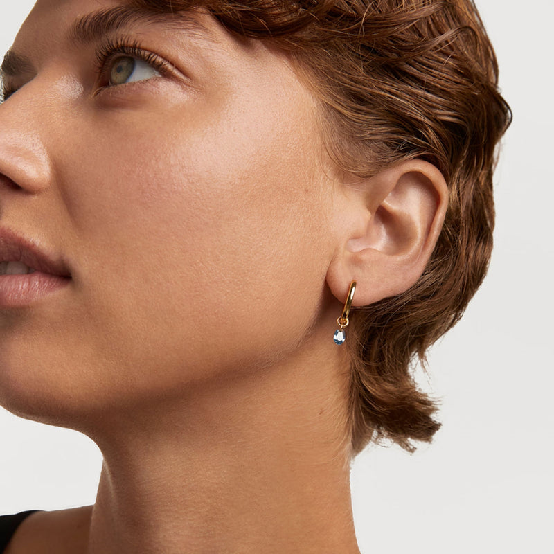 P D Paola Color Boucles d'oreilles Plaqué or 18 carats AR01-B94-U-zoom-