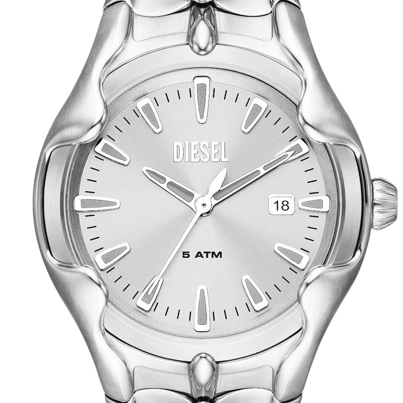 Diesel Vert Hommes Montre Argent DZ2185-zoom-
