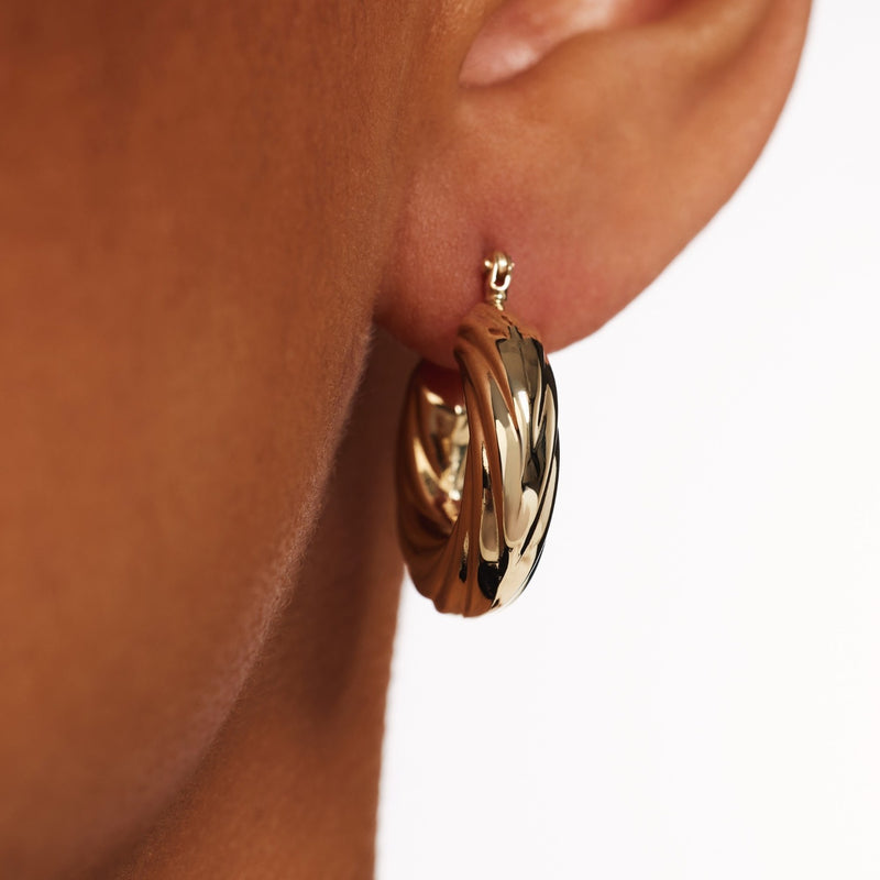 Isabel Bernard Rivoli Belle boucles d’oreilles en or 14 carats IB360276-zoom-