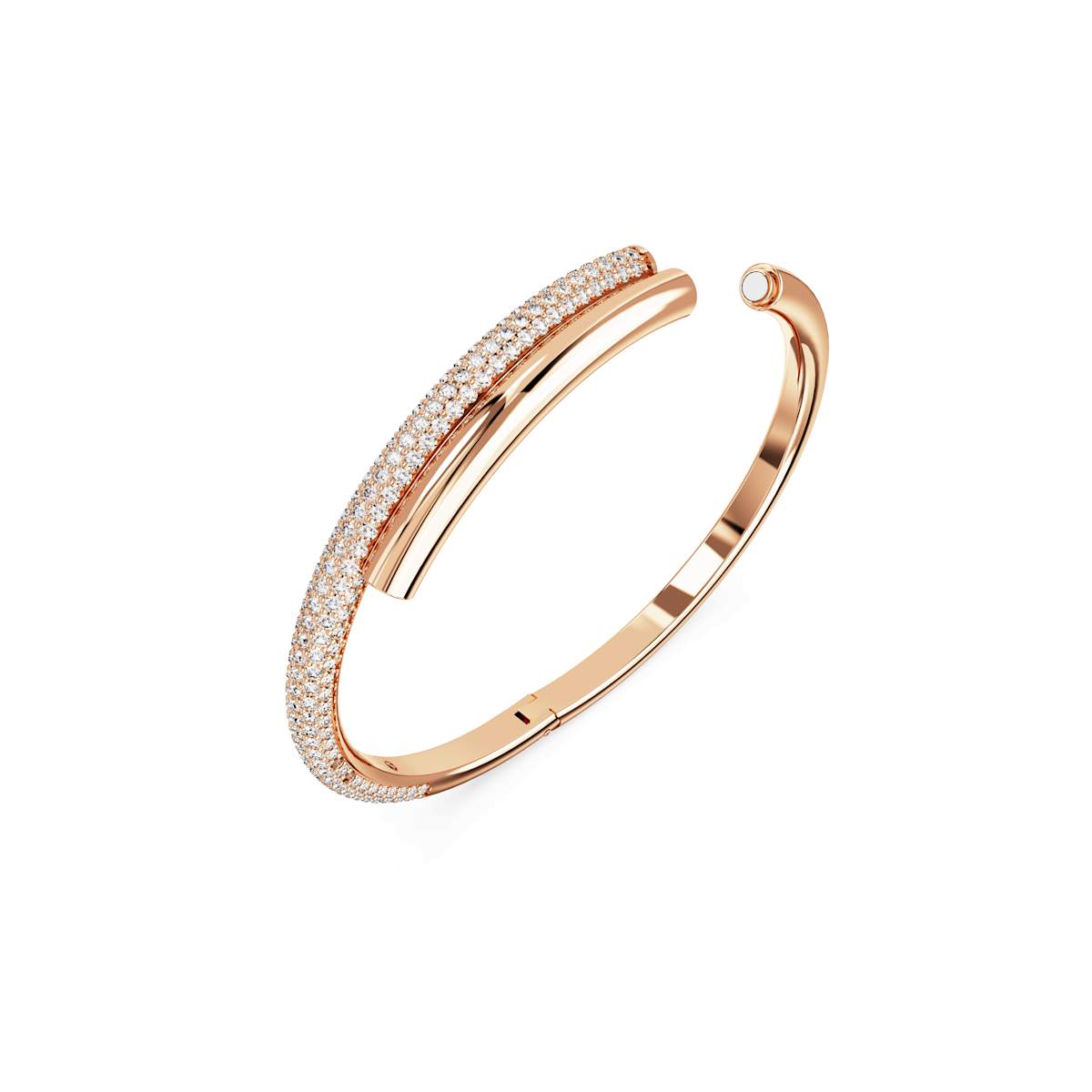 Swarovski Dextera Rose Gold Coloured Bangle 5692267