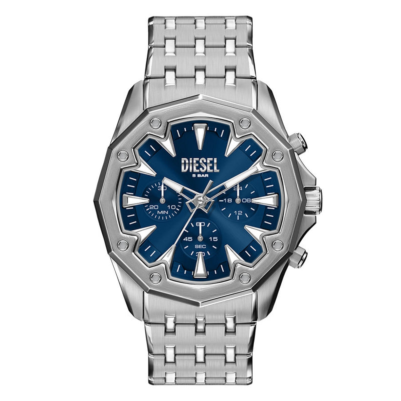 Diesel Stinger Round Blue Dial Watch DZ4706-zoom-