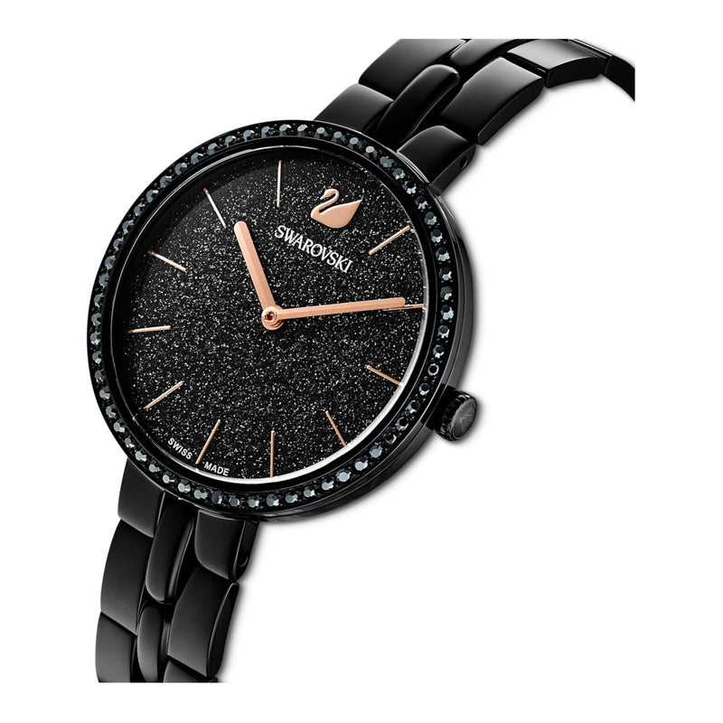 Swarovski Cosmopolitan Femmes Montre Noir 5547646-zoom-