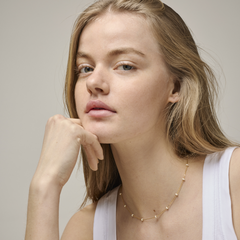 ENAMEL Copenhagen Lola Bold Gold Plated Recycled 925 Sterling Silver Necklace N137G-DY