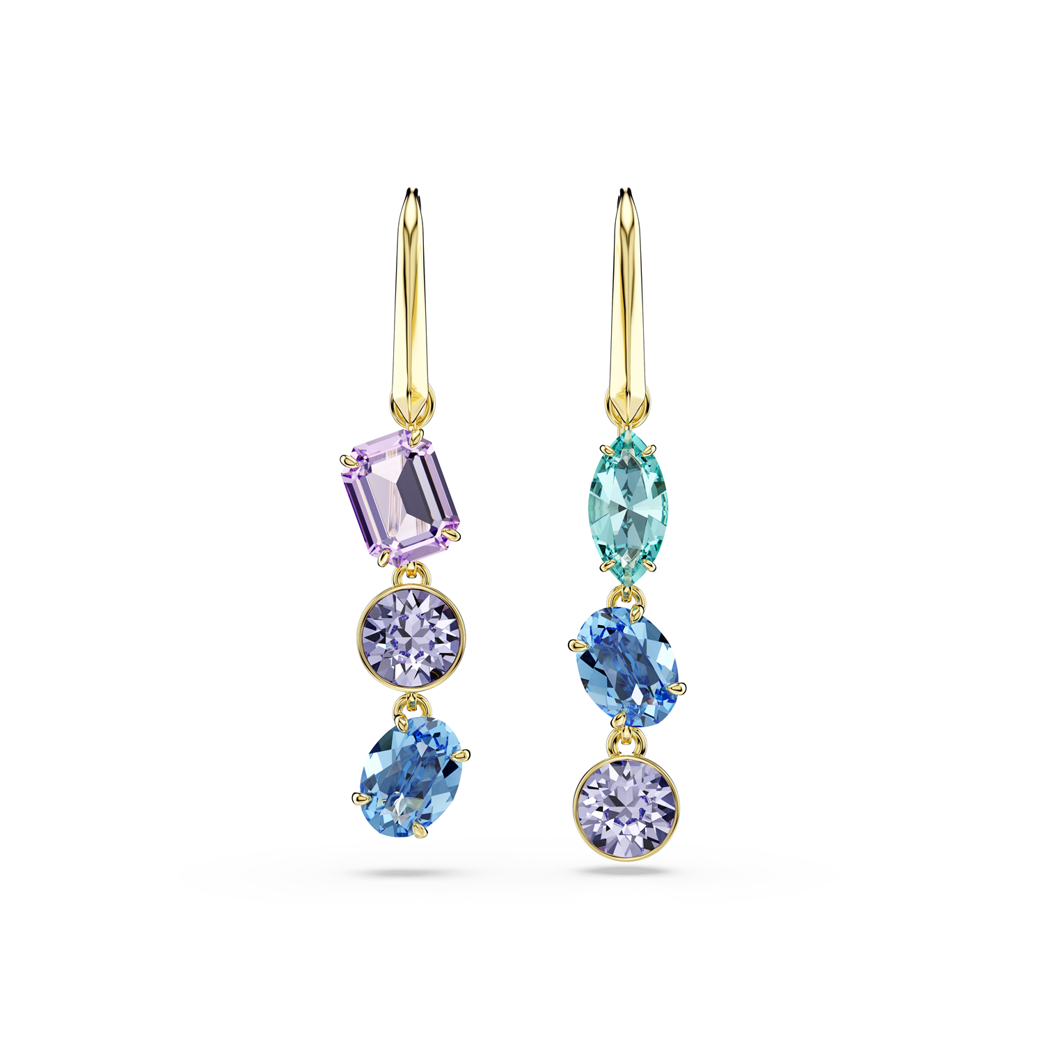 Swarovski Gema Gold Plated Earrings 5747917