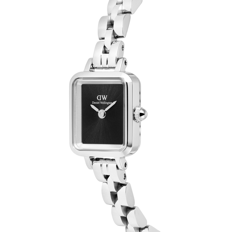 Daniel Wellington Petite & Quadro Mini Arch Black Women's Watch DW00100845-zoom-