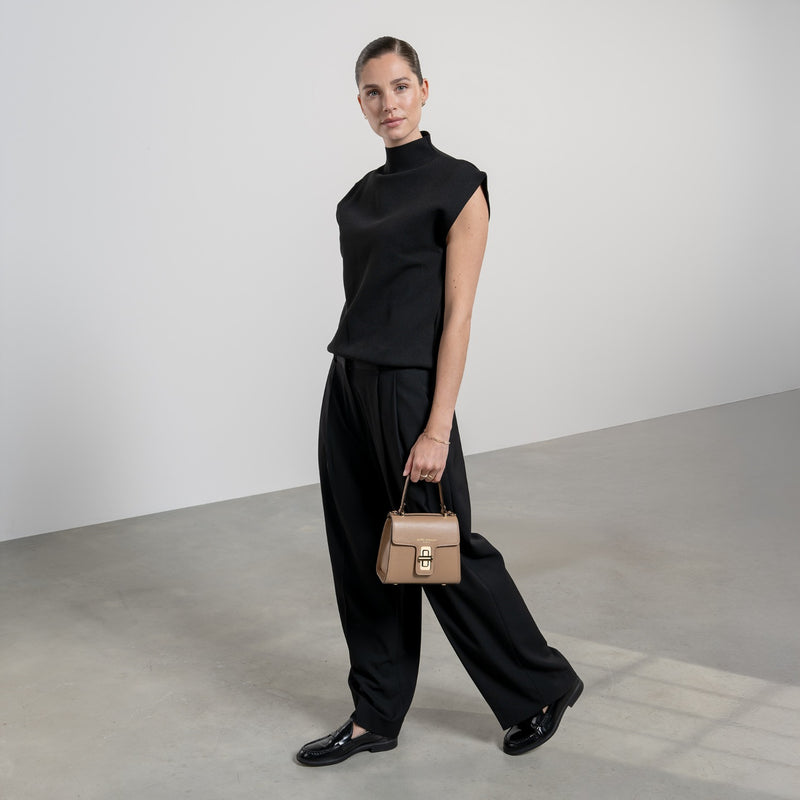 Isabel Bernard Femme Forte Sac à Main Beige IB21126-072-zoom-