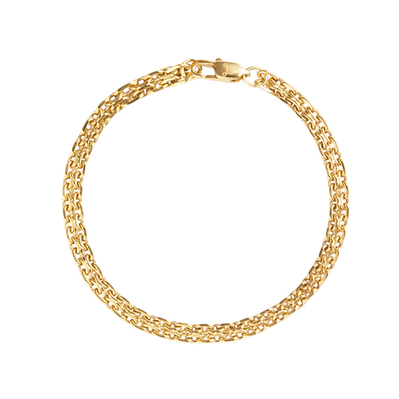 Mockberg Gold Plated Darling Bracelet MO234-zoom-
